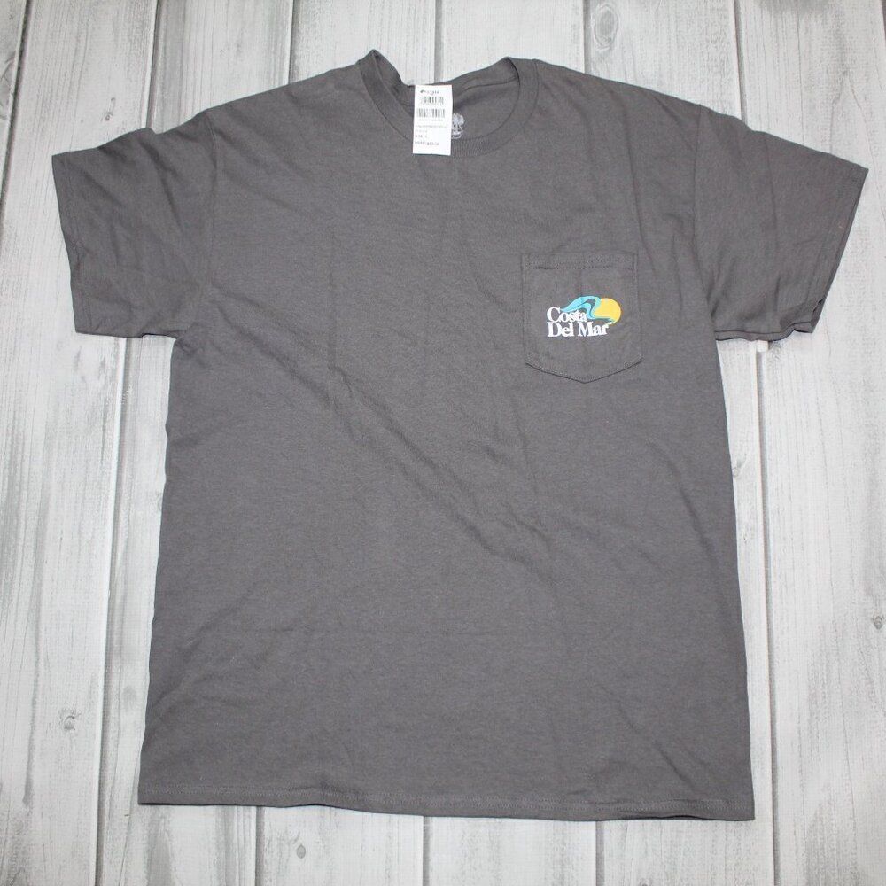 NEW Costa Men's Founders Logo Graphic T-shirt